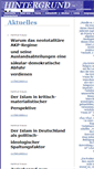 Mobile Screenshot of hintergrund-verlag.de